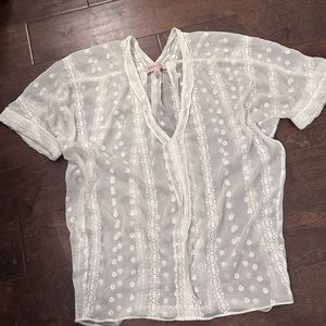 Philosophy Lace Top
